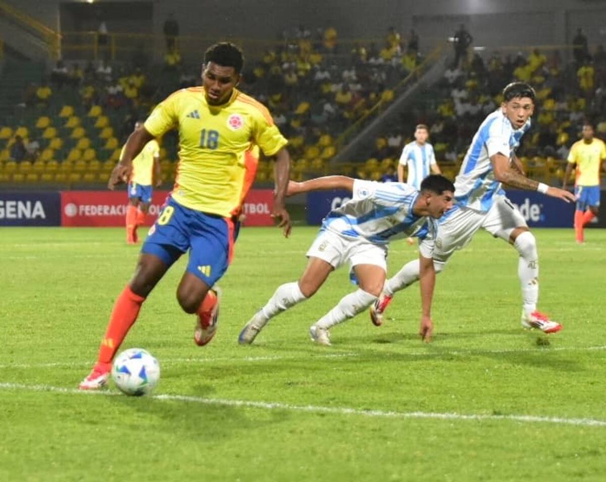 Miguel Agámez, cartagenero, fue una de las figuras del juego. //Cortesía Javier García