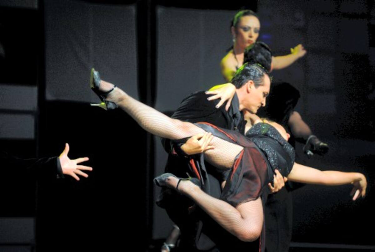 Los invitados especiales durante el V Festival Internanacional del Tango.