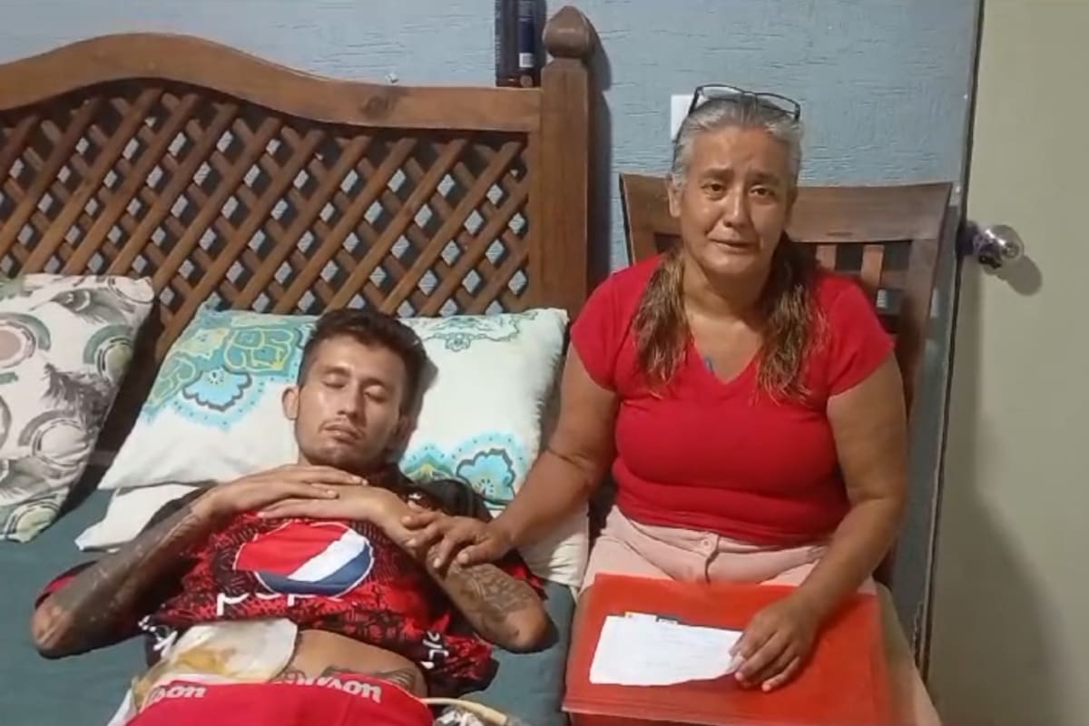 Colombiano lucha por su vida en México