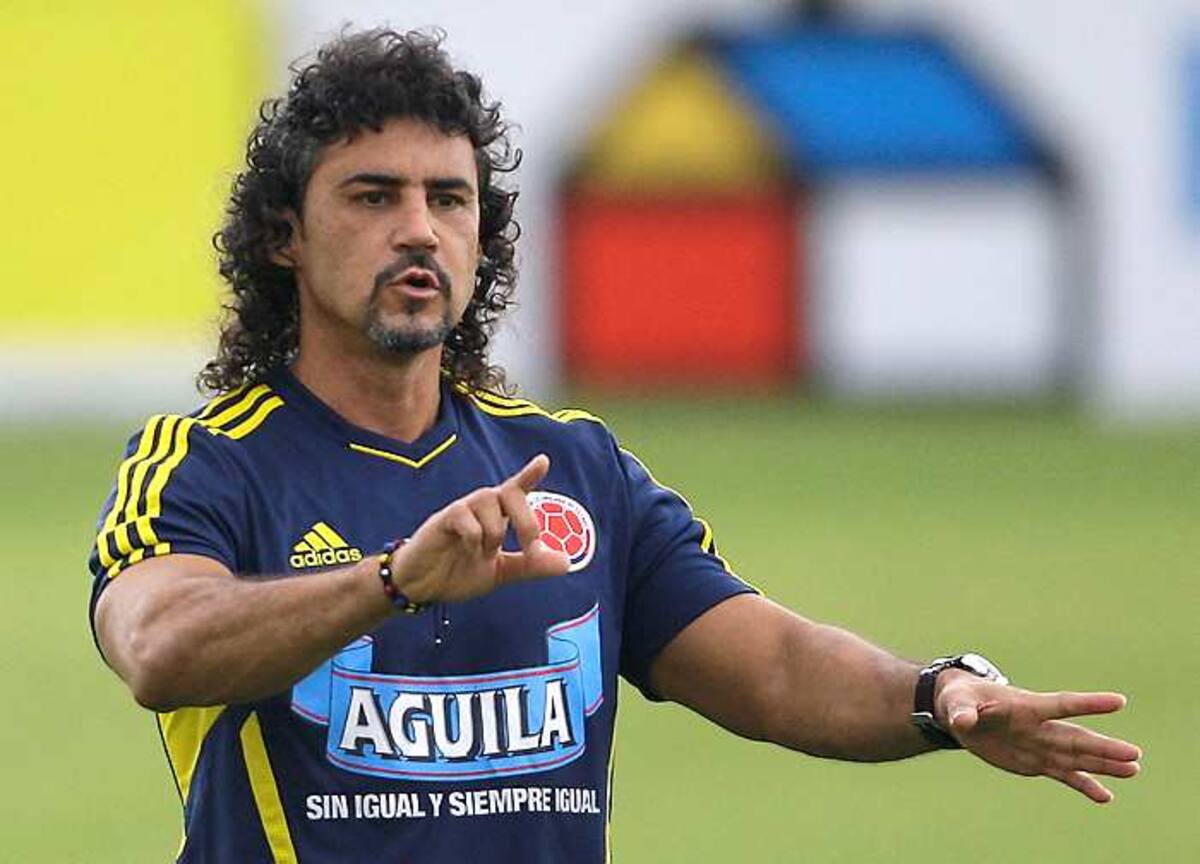 Leonel Álvarez, DT de Colombia. ARCHIVO