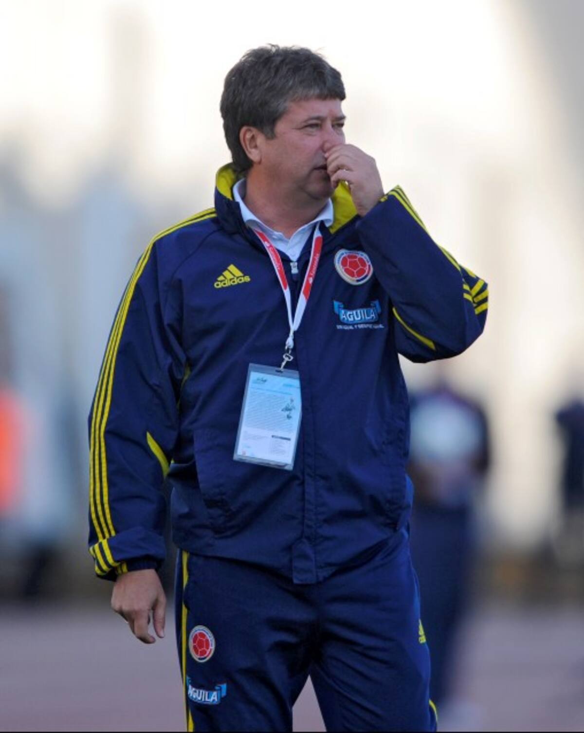 Hernán Darío 'Bolillo' Gómez. AFP ANTONIO SCORZA