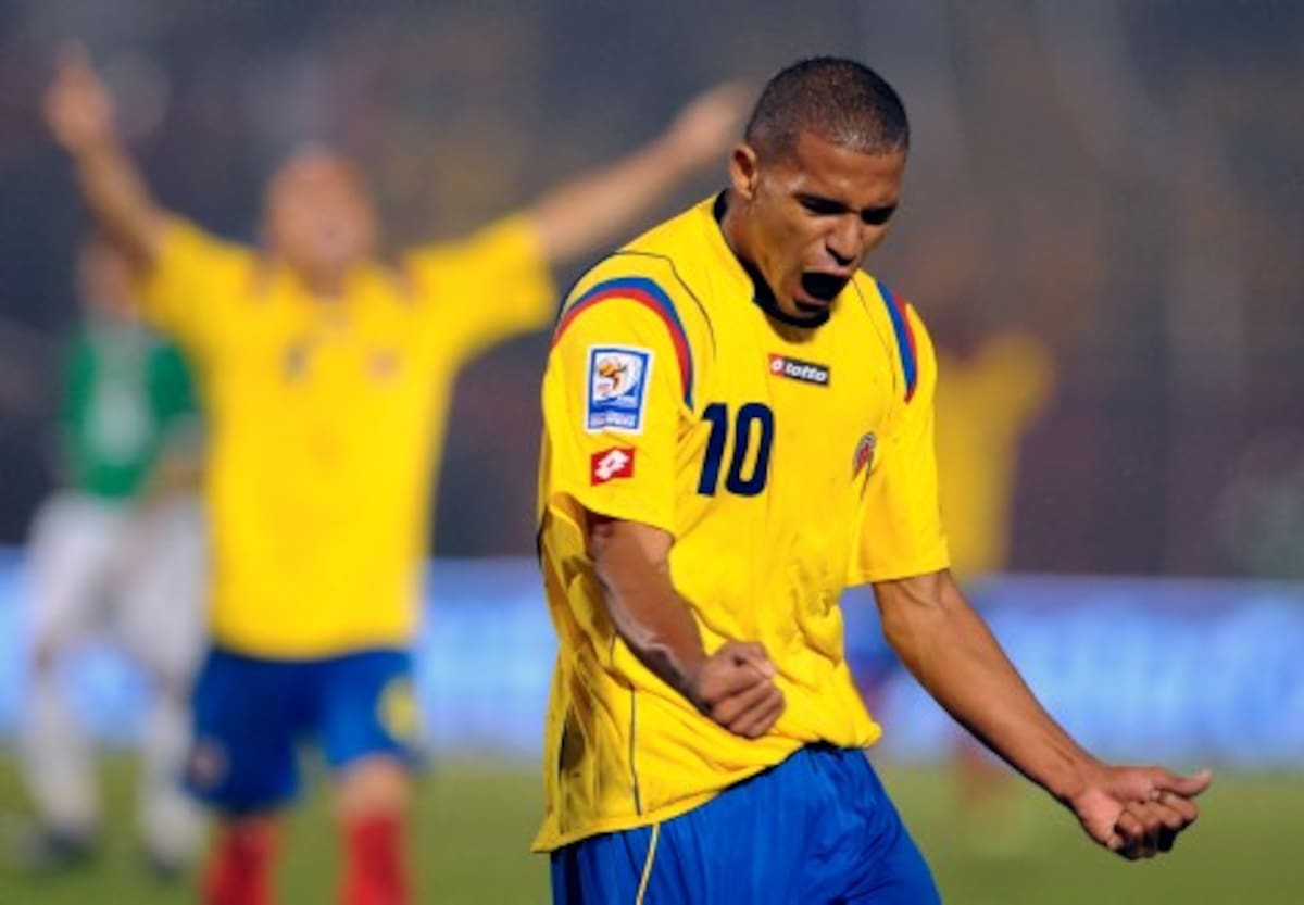 Macnelly Torres, jugador samario que ha integrado la Selección Colombia de mayores.