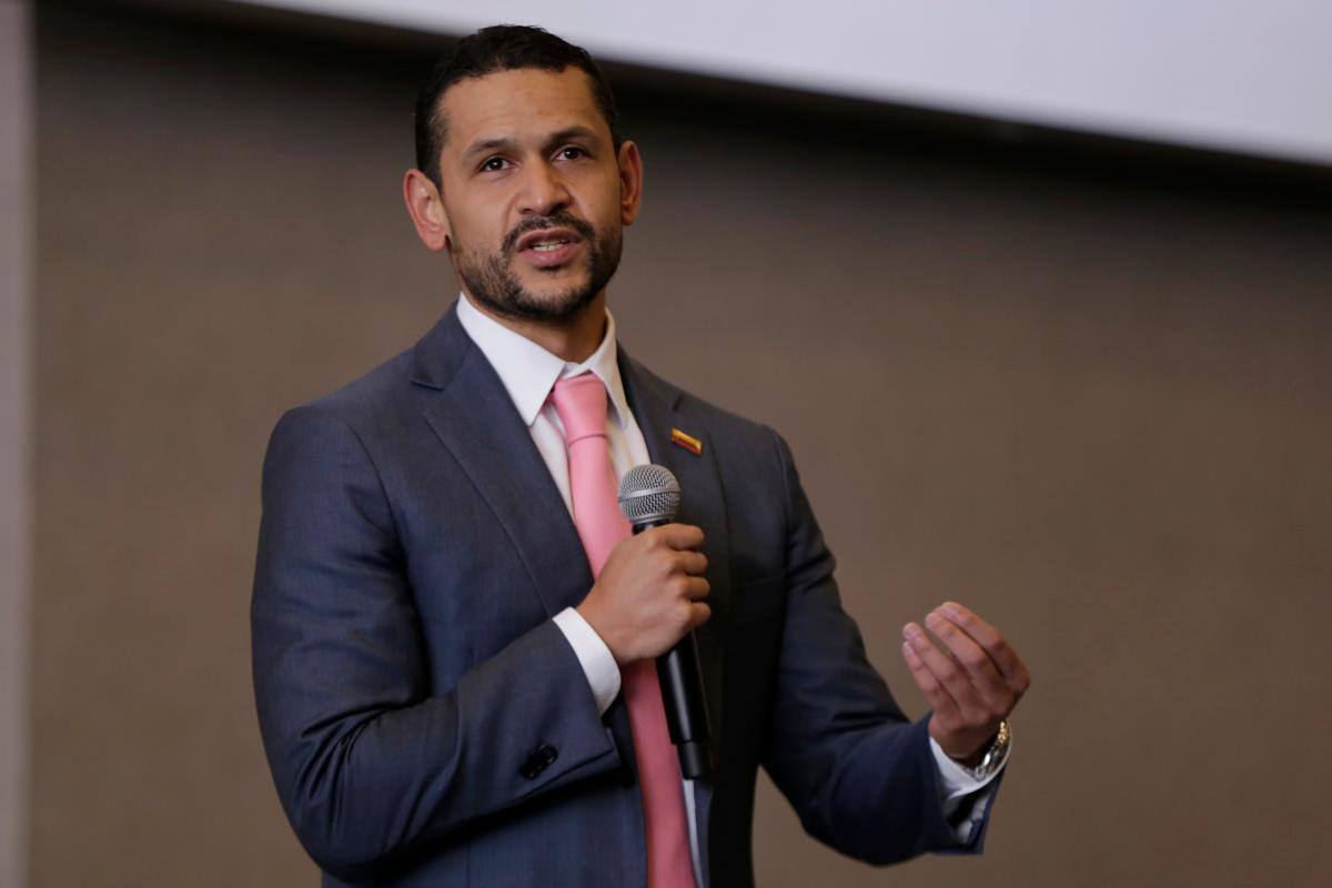 Daniel Palacios, ministro del Interior.