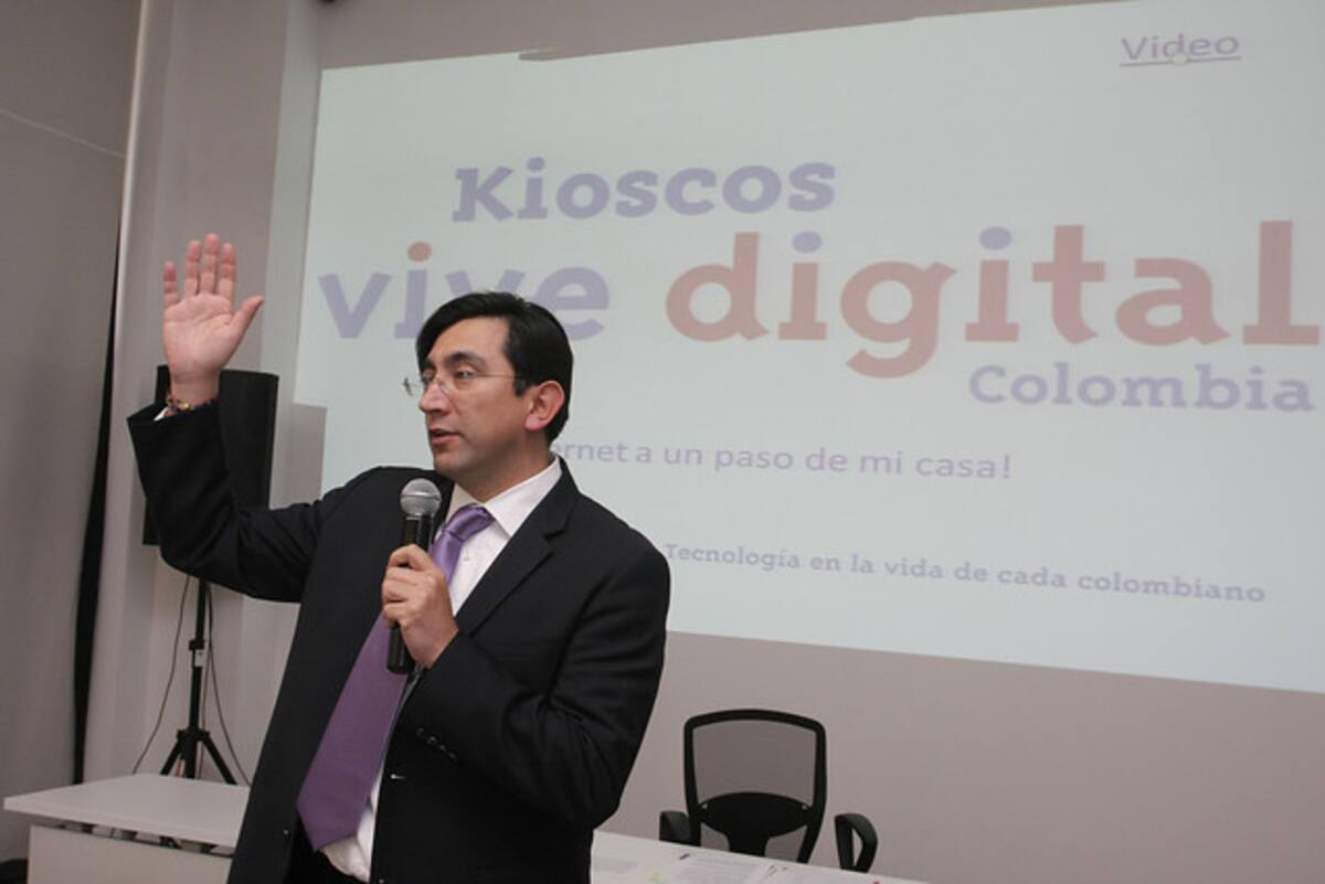 El ministro de las Tecnologías de la Información y las Comunicaciones, Diego Molano. COLPRENSA