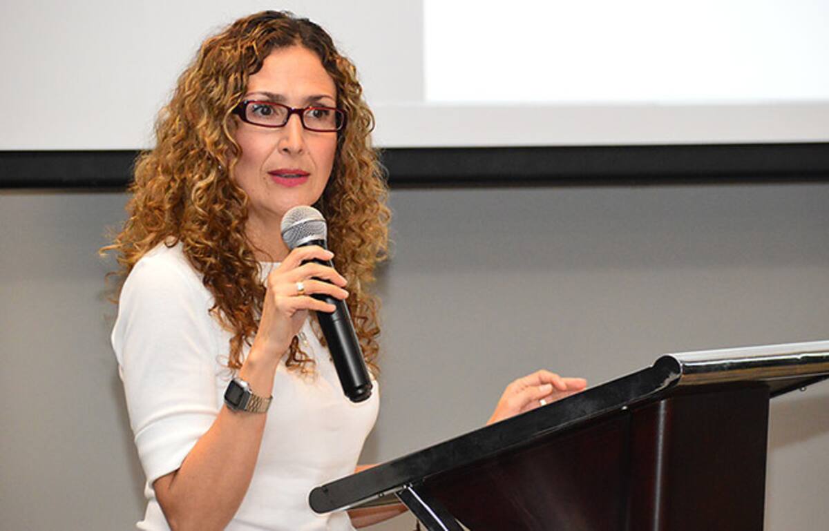María Claudia Caviedes, delegada para la Protección de Datos Personales de la Superintendencia de Industria y Comercio. Colprensa