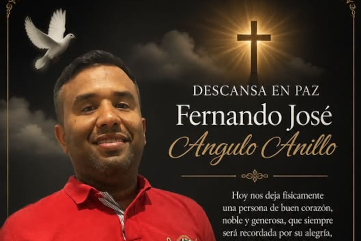 Él es Fernando Angulo, el comerciante que asesinaron en su local de cómidas