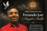 Él es Fernando Angulo, el comerciante que asesinaron en su local de cómidas