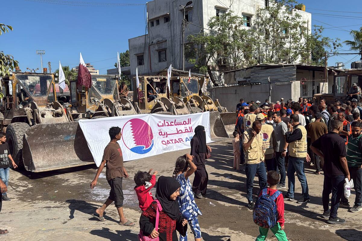 Imágenes del renacer de Gaza: calles abiertas y limpieza