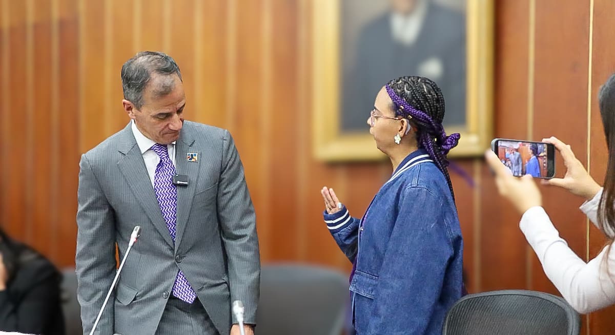 Rafael Nieto Loaiza (Centro Democrático) fue elegido como presidente de la Comisión Legal de Derechos Humanos del Senado de la República. // Foto: Cortesía - Senado de la República.