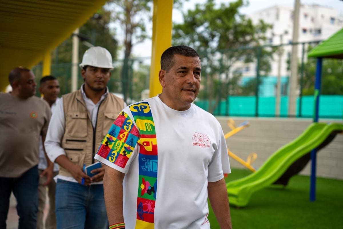 La Alcaldía de Cartagena lidera proyecto de renovación en el Complejo deportivo en Alameda La Victoria