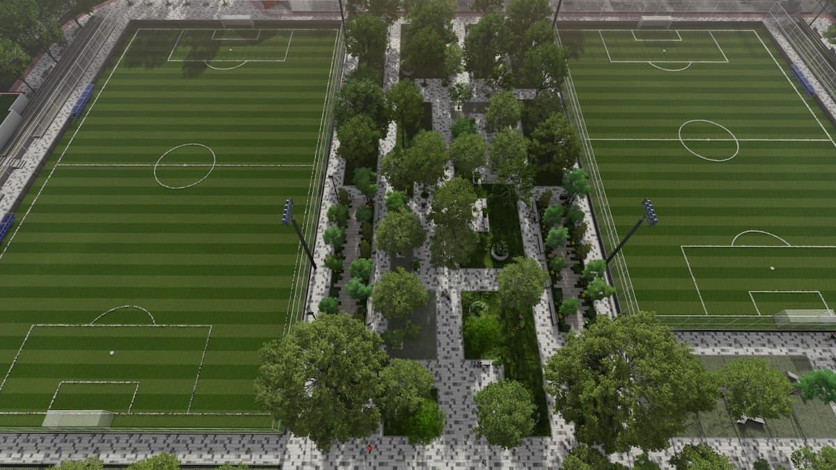 Canchas de fútbol. // Cortesía