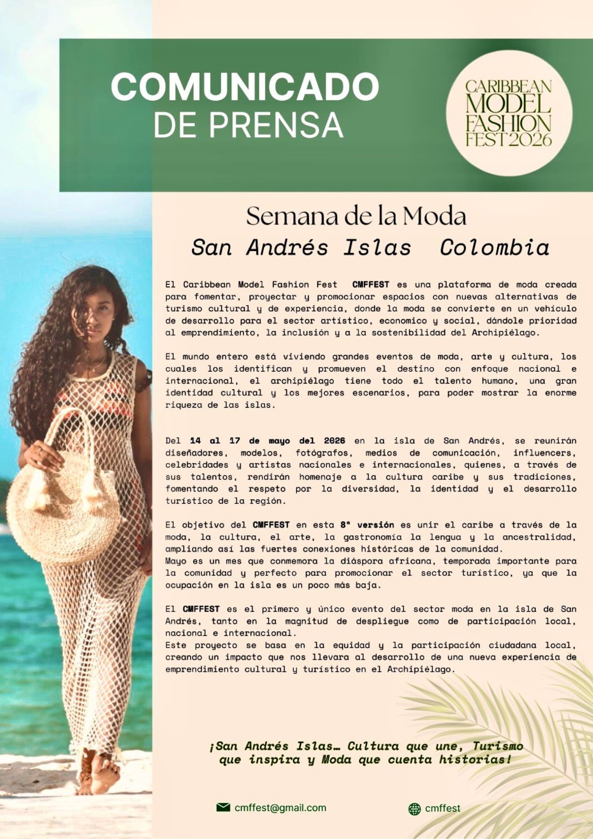 Comunicado oficial. // Cortesía