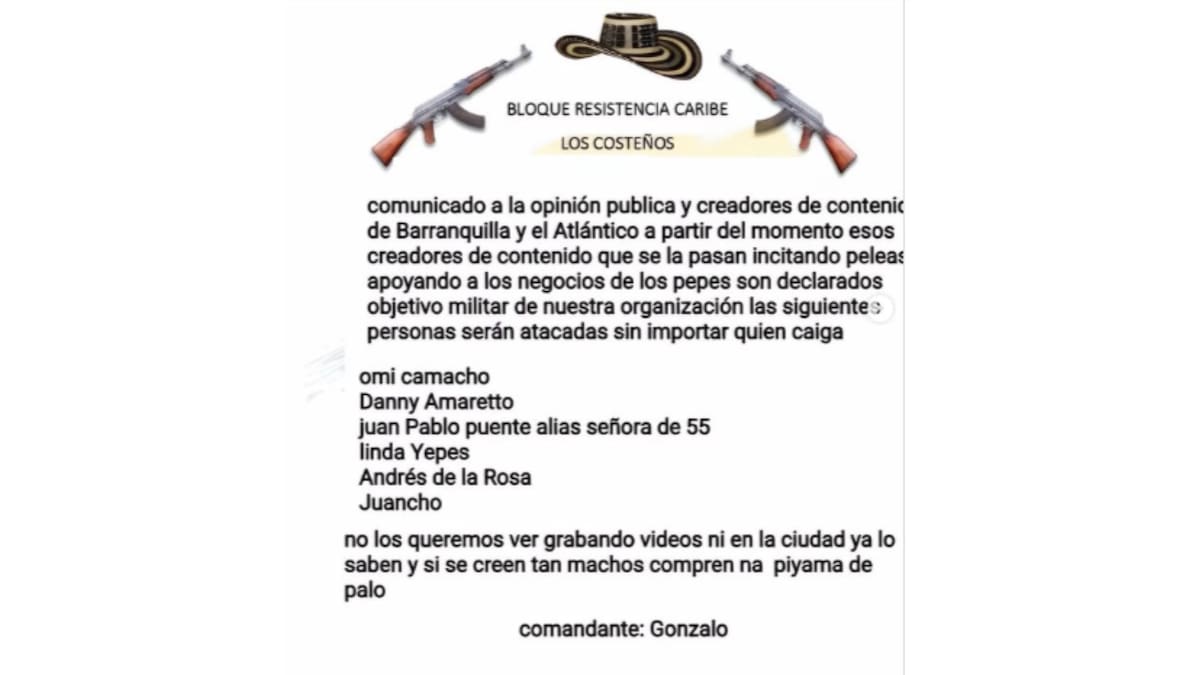 Comunicado difundido
