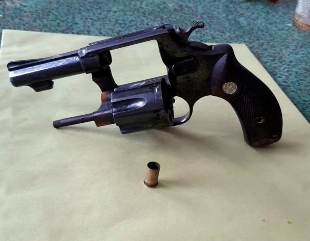 Con esta arma fue asesinado a Antonio Berrío Díaz.