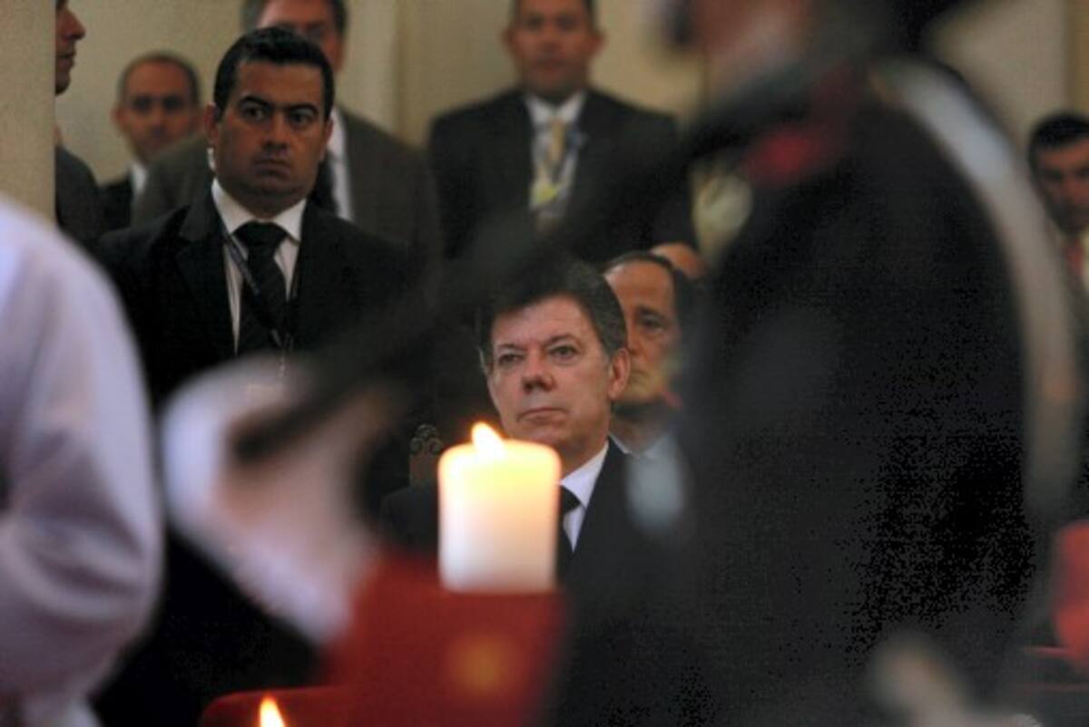 Augusto Ramírez Ocampo, el llamado canciller de la paz, falleció en Bogotá la noche del martes 14 de junio. GERMÁN ENCISO - COLPRENSA