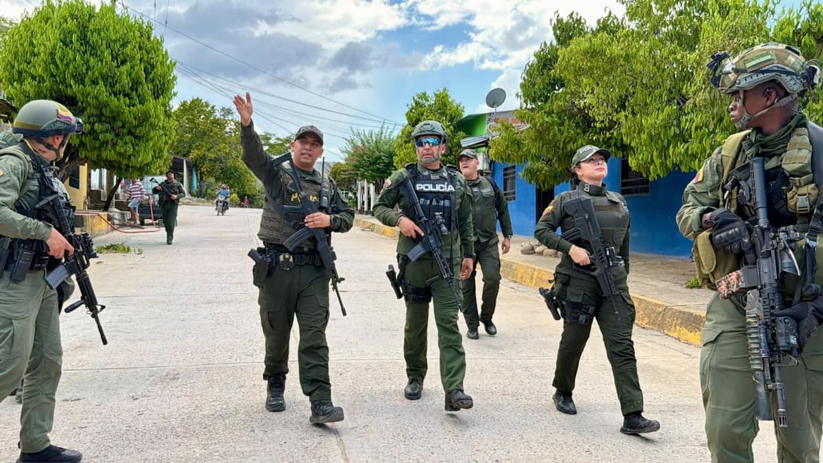 Con plan de seguridad y cercanía comunitaria, la Policía fortalece su presencia en Bolívar. // Foto: Policía de Bolívar