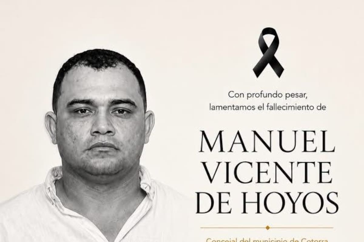 Manuel Vicente de Hoyos, el concejal que perdió la vida al recibir una descarga eléctrica