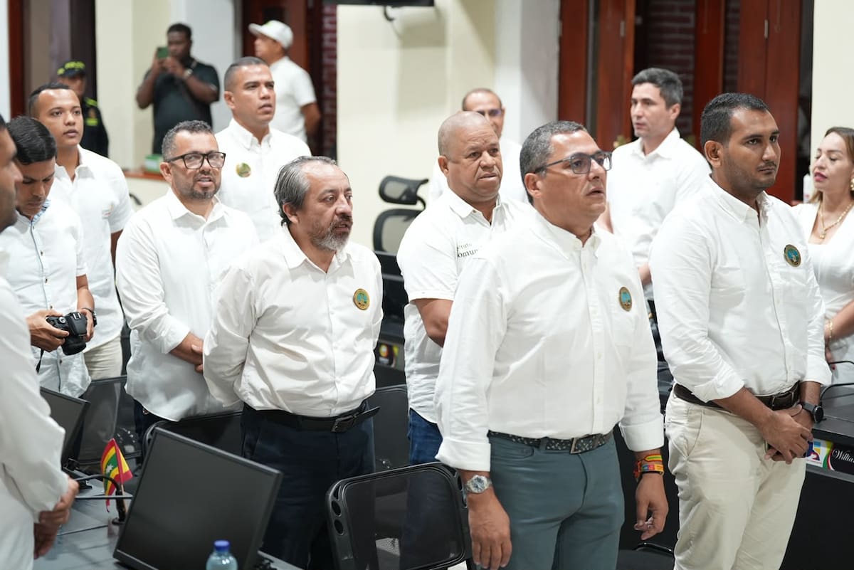 El Concejo Distrital inició formalmente el periodo de sesiones extraordinarias en el que revisará y seguirá analizando varios proyectos de acuerdos. // Foto: Cortesía - Alcaldía de Cartagena.