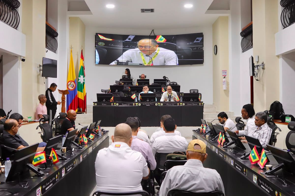 Concejo de Cartagena en audiencia sobre creación de empresa pública de servicios. // cortesía: Consejo de Cartagena