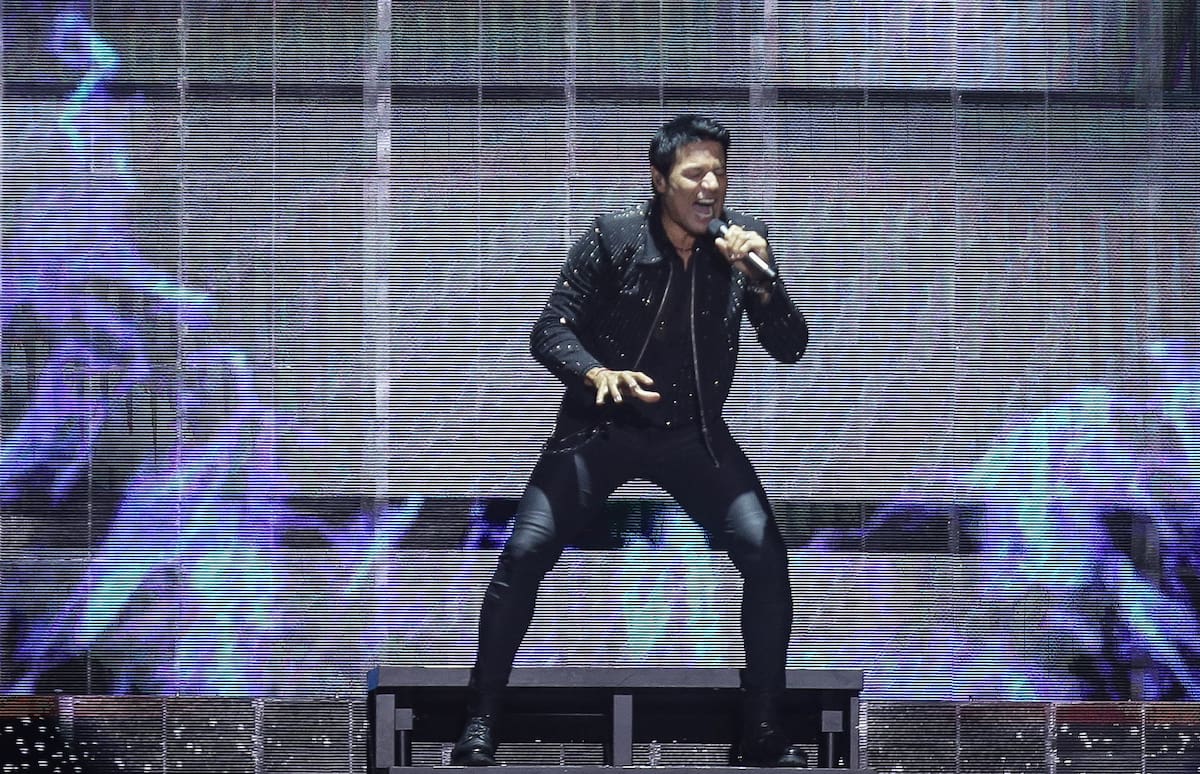 Chayanne y su energía arrolladora en el escenario. //Foto: Colprensa.