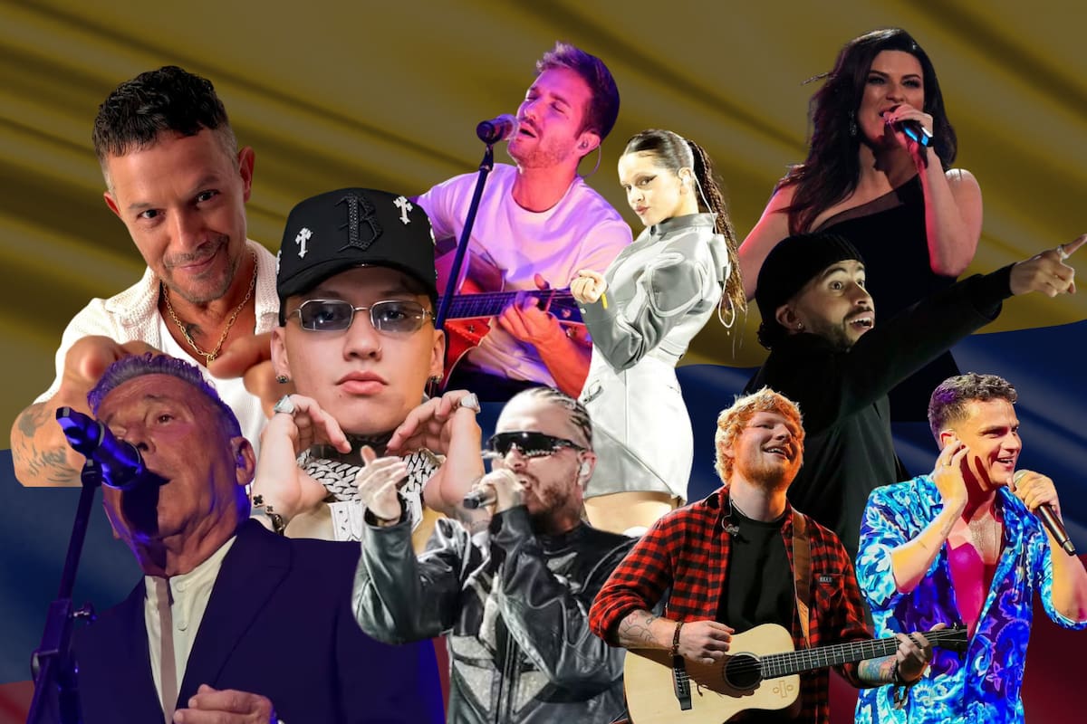 Colombia se llena de música: conciertos imperdibles en 2026