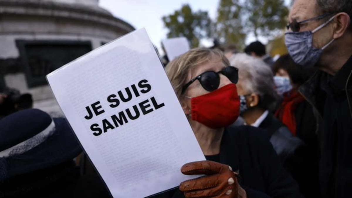 Condenas de hasta 16 años de cárcel en el juicio por la decapitación del profesor francés Samuel Paty.