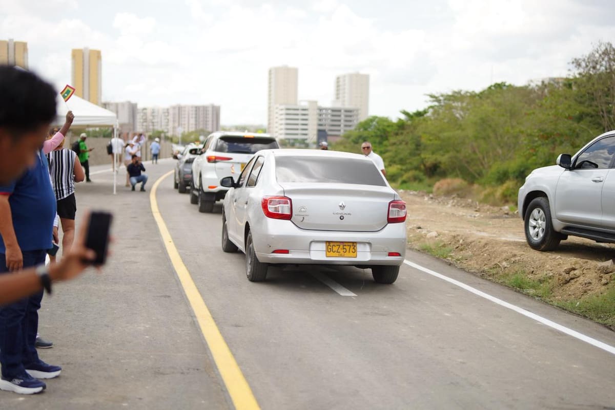 Conexión Territorio Mío - Parque Heredia, segunda vía complementaria del Intercambiador de La Carolina. // Foto: cortesía - Alcaldía