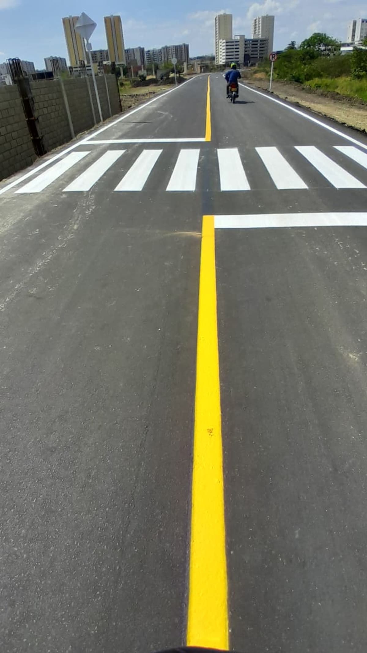 La nueva vía Territorio Mío - Parque Heredia. // Foto: Julio Castaño - El Universal