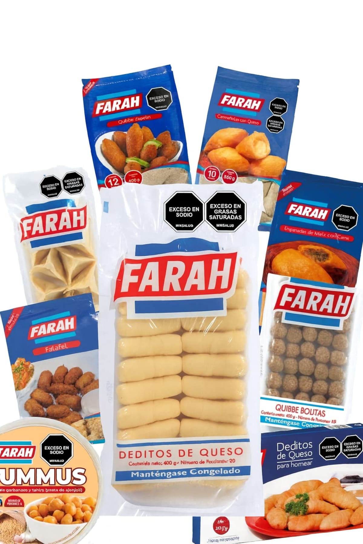 Productos de Congelados Farah.