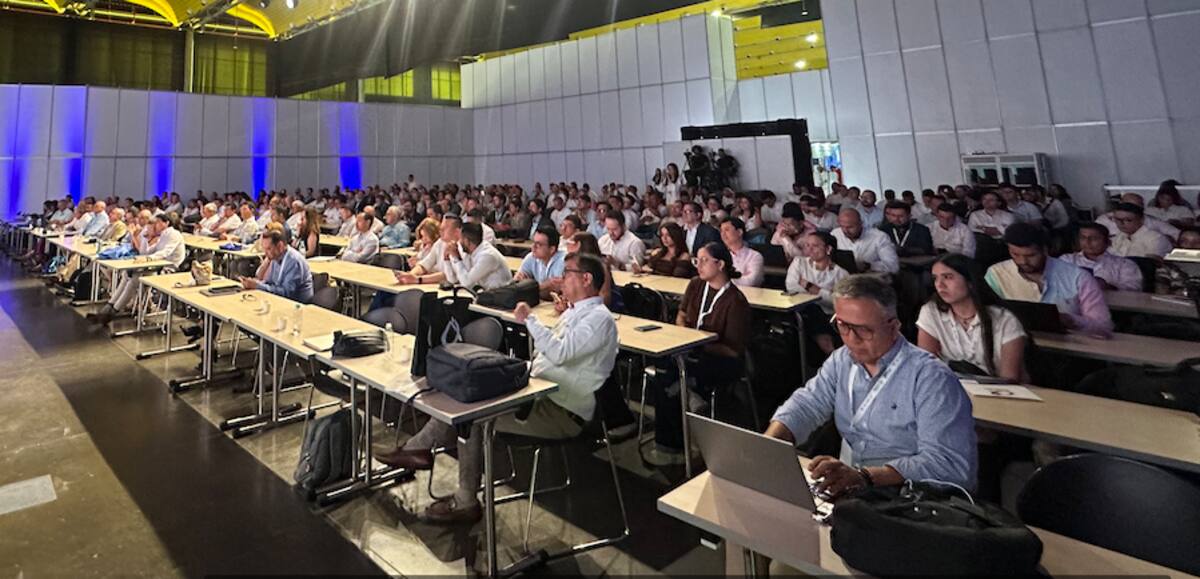 Aspecto del Congreso Colombiano de Petróleo, Gas y Energía que se lleva. acabo en el Centro de Eventos Puerta de Oro de Barranquilla.//El Universal.