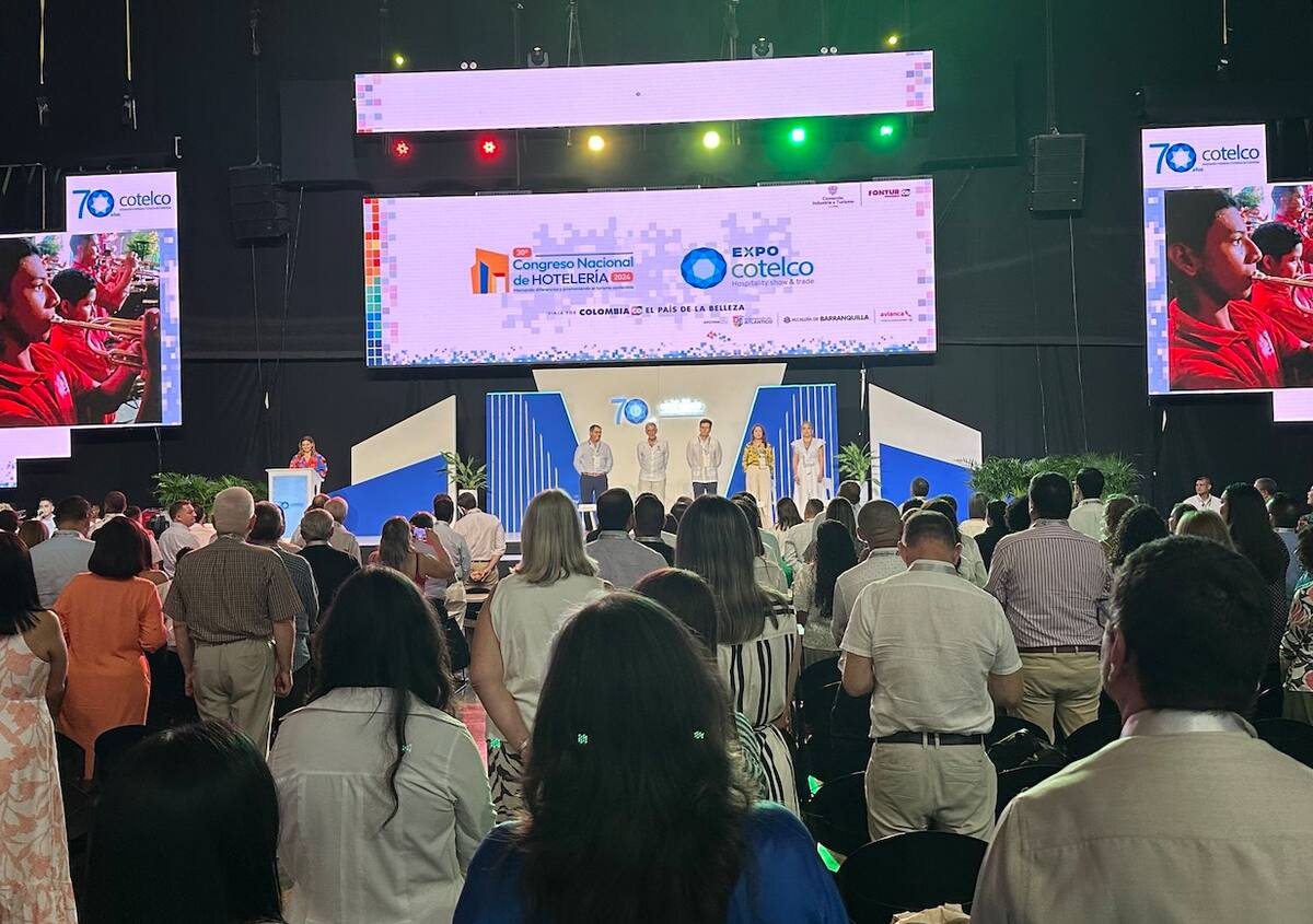 El 30 Congreso y Expocotelco Barranquilla 2024 estuvo muy concurrido durante el primer día de las actividades que se cumplieron este jueves en el Centro de Eventos Puerta de Oro..//El Universal.