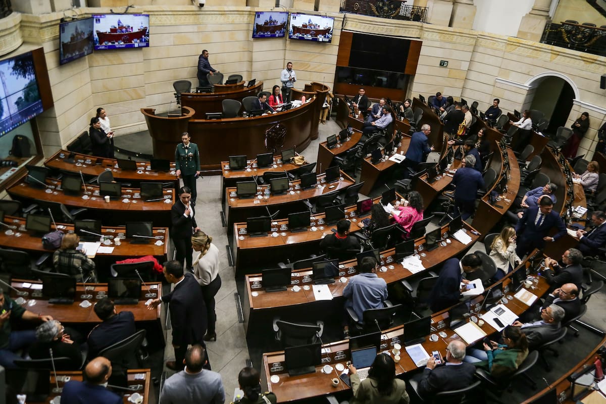 Imagen del Congreso de la República. // Foto: Colprensa – Catalina Olaya.