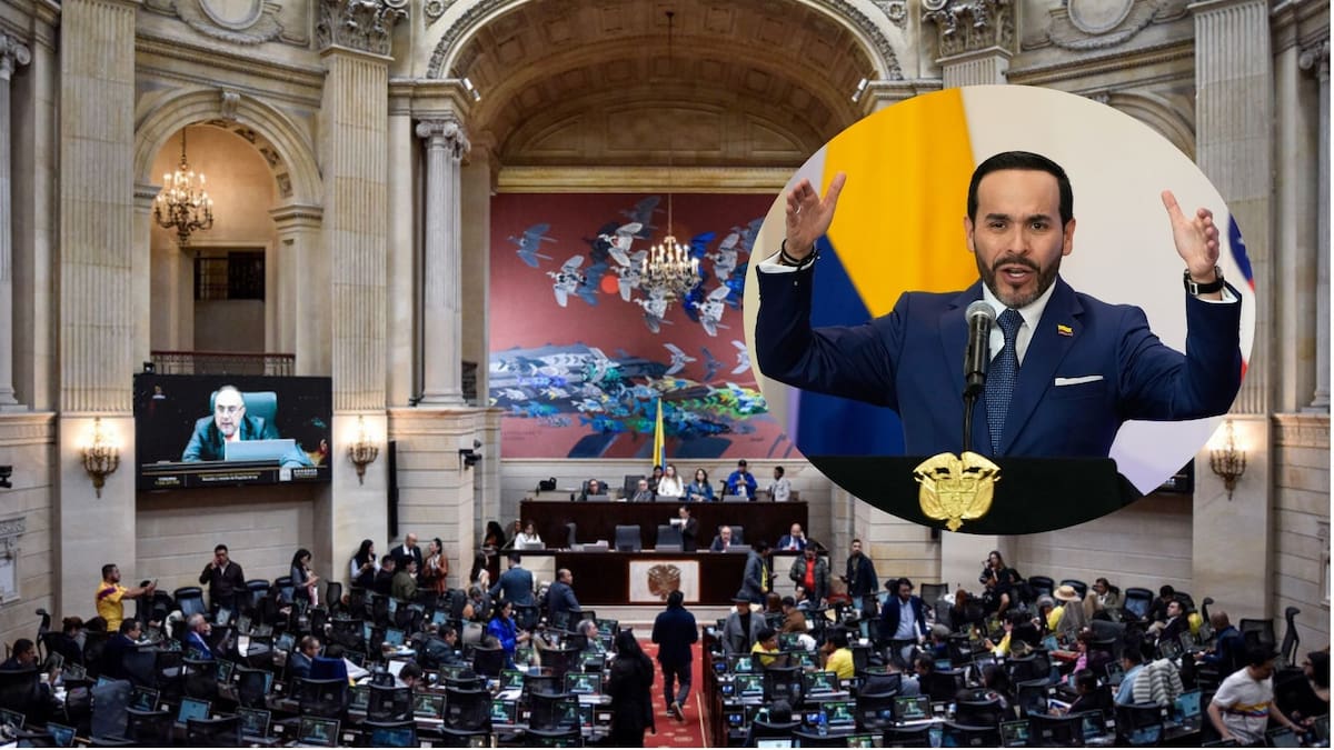El Congreso de la República busca aprobar el presupuesto del 2027 para el Gobierno de Abelardo de la Espriella. // Fotos: Colprensa y AP.