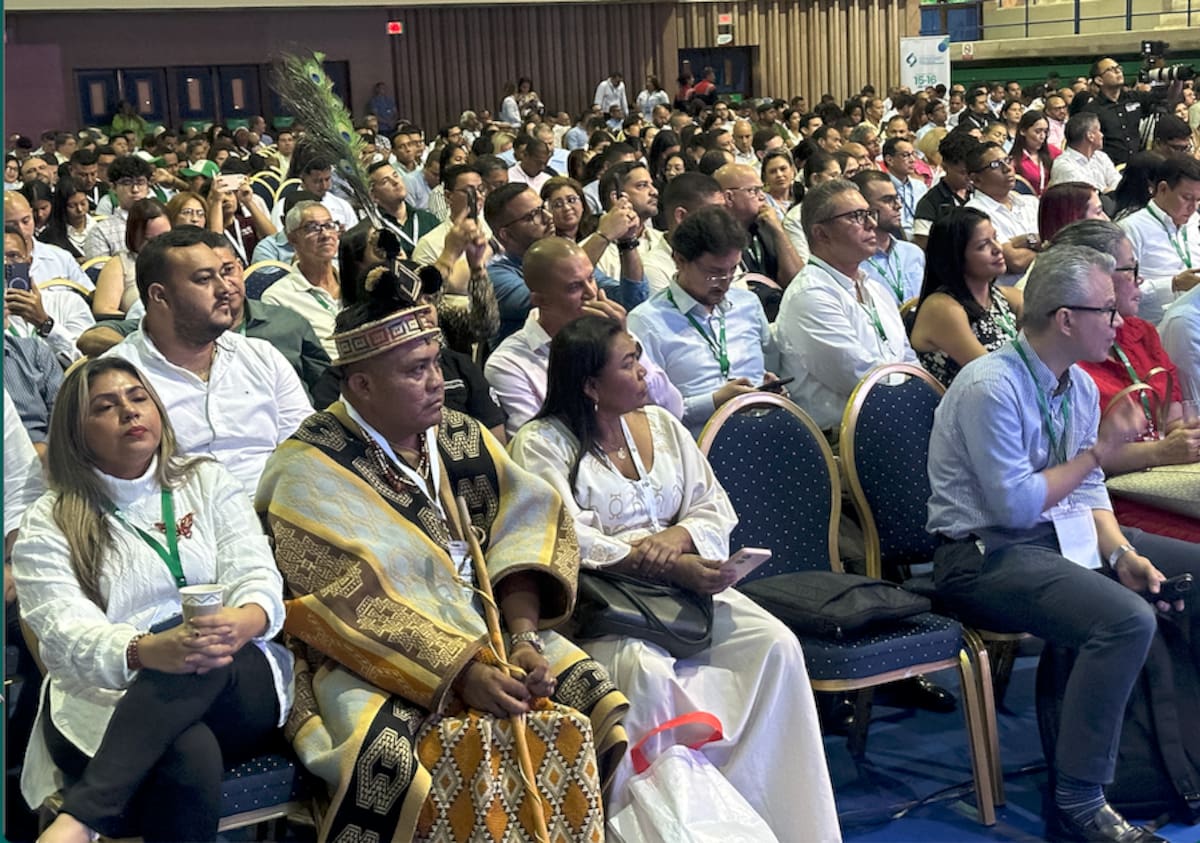 Comunidades del Caribe colombiano estuvieron presentes en el Congreso de Transición Energética Justa y Adaptación al Cambio Climático que se llevó a cabo en la Universidad del Norte.//El Universal.
