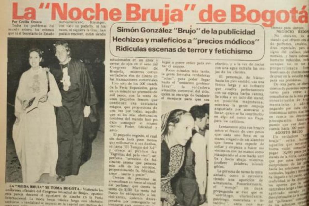 Así fue el polémico Congreso Mundial de Brujería de 1975 en Colombia