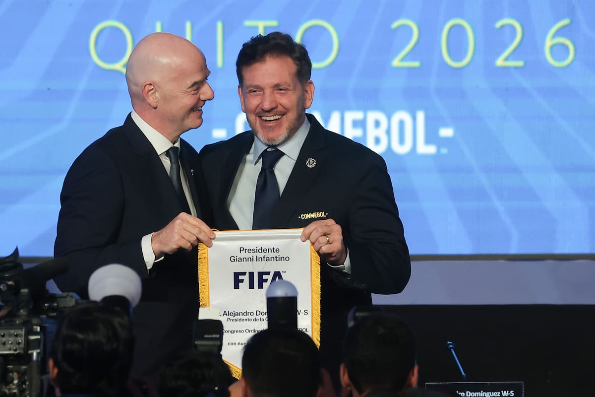 Conmebol anticipa un Mundial 2030 con 64 equipos y epicentro en Sudamérica