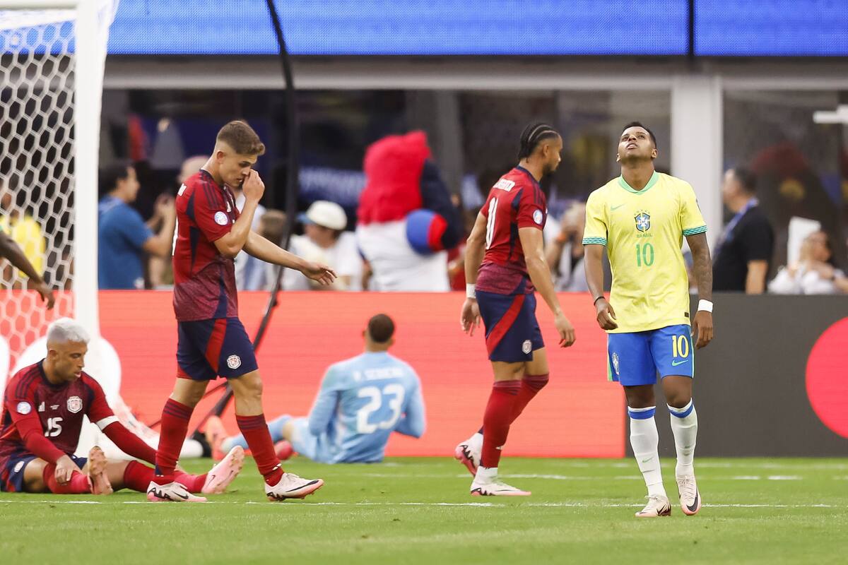 Amargo debut de Brasil en Copa América: empató sin goles contra Costa Rica