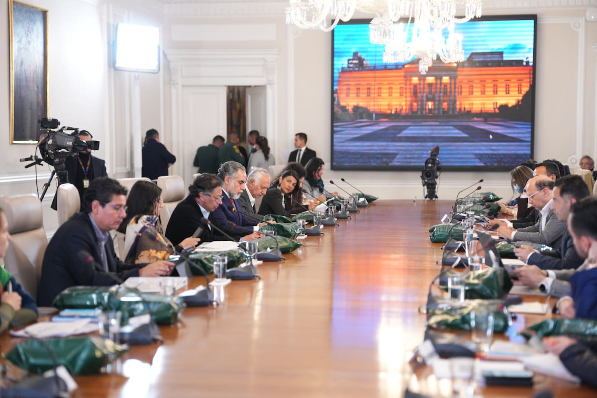 Consejo de Ministros liderado por Gustavo Petro. // Foto: cortesía de Presidencia
