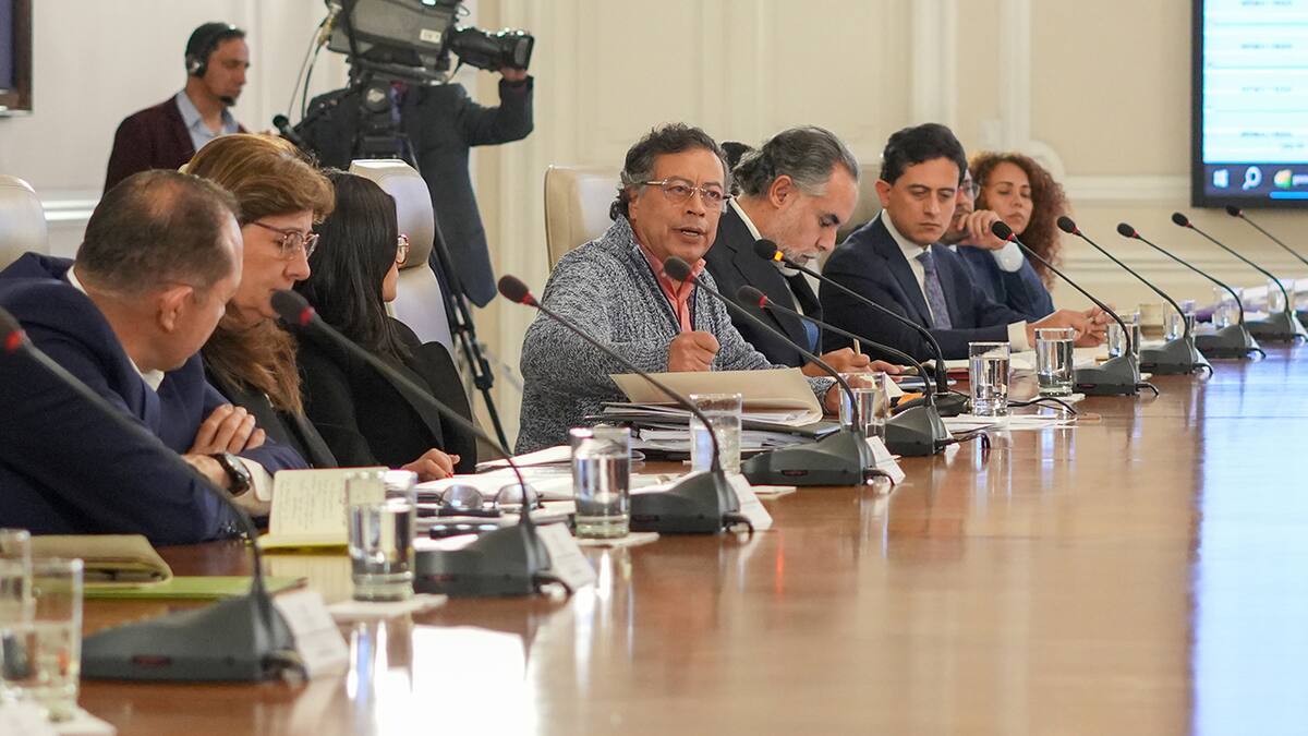 En Consejo de Ministros, presidente Petro propuso a su gabinete ‘construir un nosotros en la sociedad colombiana’