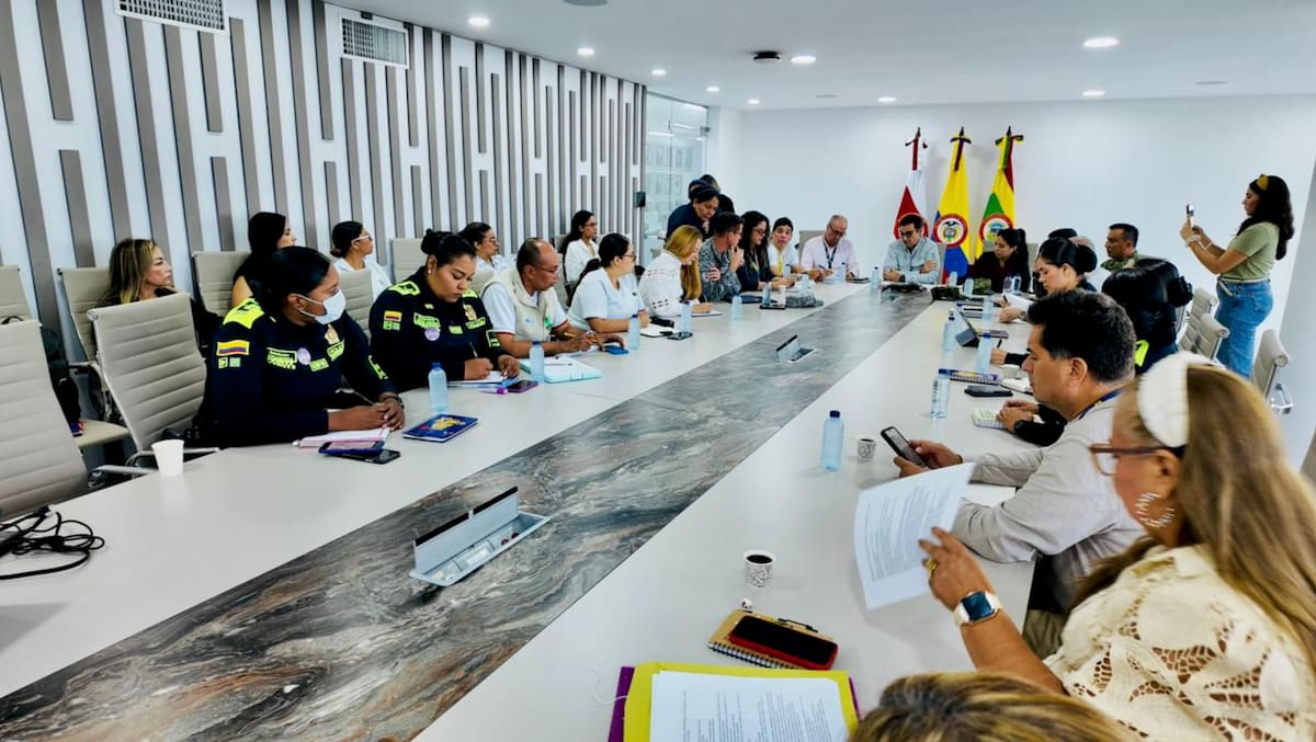 En el Consejo de Seguridad con enfoque de género se hizo el compromiso de continuar fortaleciendo la coordinación entre autoridades, Fuerza Pública y sociedad civil, con estrategias diferenciadas que permitan proteger la vida de las mujeres.//Cortesía Gobernación del Atlántico.