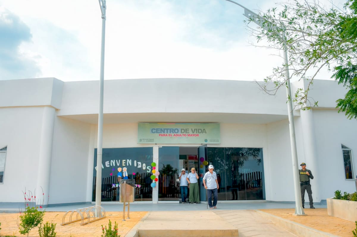 Como este quedará el Centro de Vida para el Adulto Mayor que se construirá en el municipio de Pivijay, Magdalena.//Cortesía PGDM.