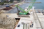 Dos semanas cruciales para la construcción del Mirador del Sol en Cartagena