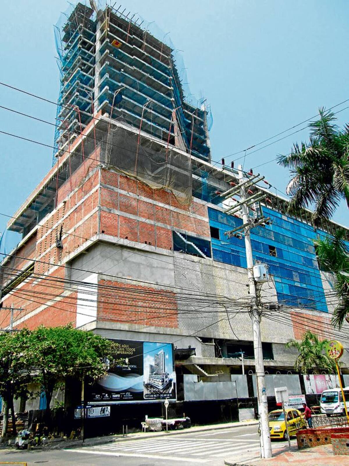 Ambicioso proyecto de hotel y comercios en Bocagrande, en la Avenida San Martín con Calle 5. PEDRO TORRES, GENTE BAHÍA - EL UNIVERSAL