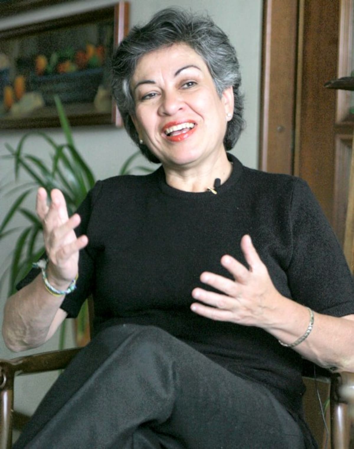Consuelo González de Perdomo, excongresista. AP FERNANDO VERGARA