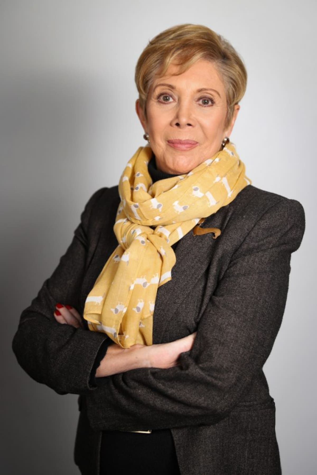 Con más de 60 años de trayectoria, Consuelo Luzardo es considerada ‘La dama de la televisión colombiana’. //Foto: Cortesía.