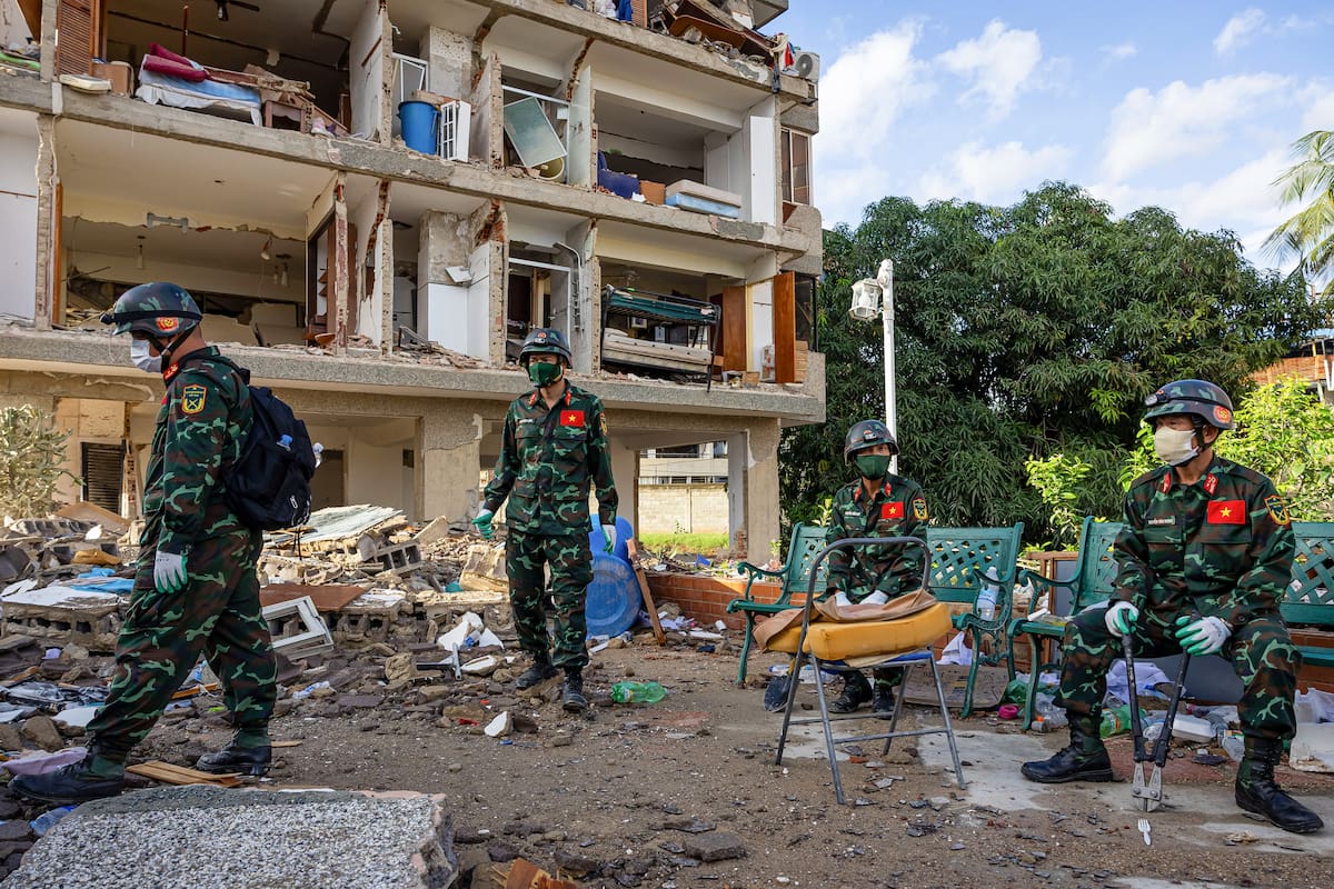 OMS: Aumenta riesgo de brote de enfermedades en Venezuela tras terremotos. // Foto: EFE/ Miguel Gutiérrez.