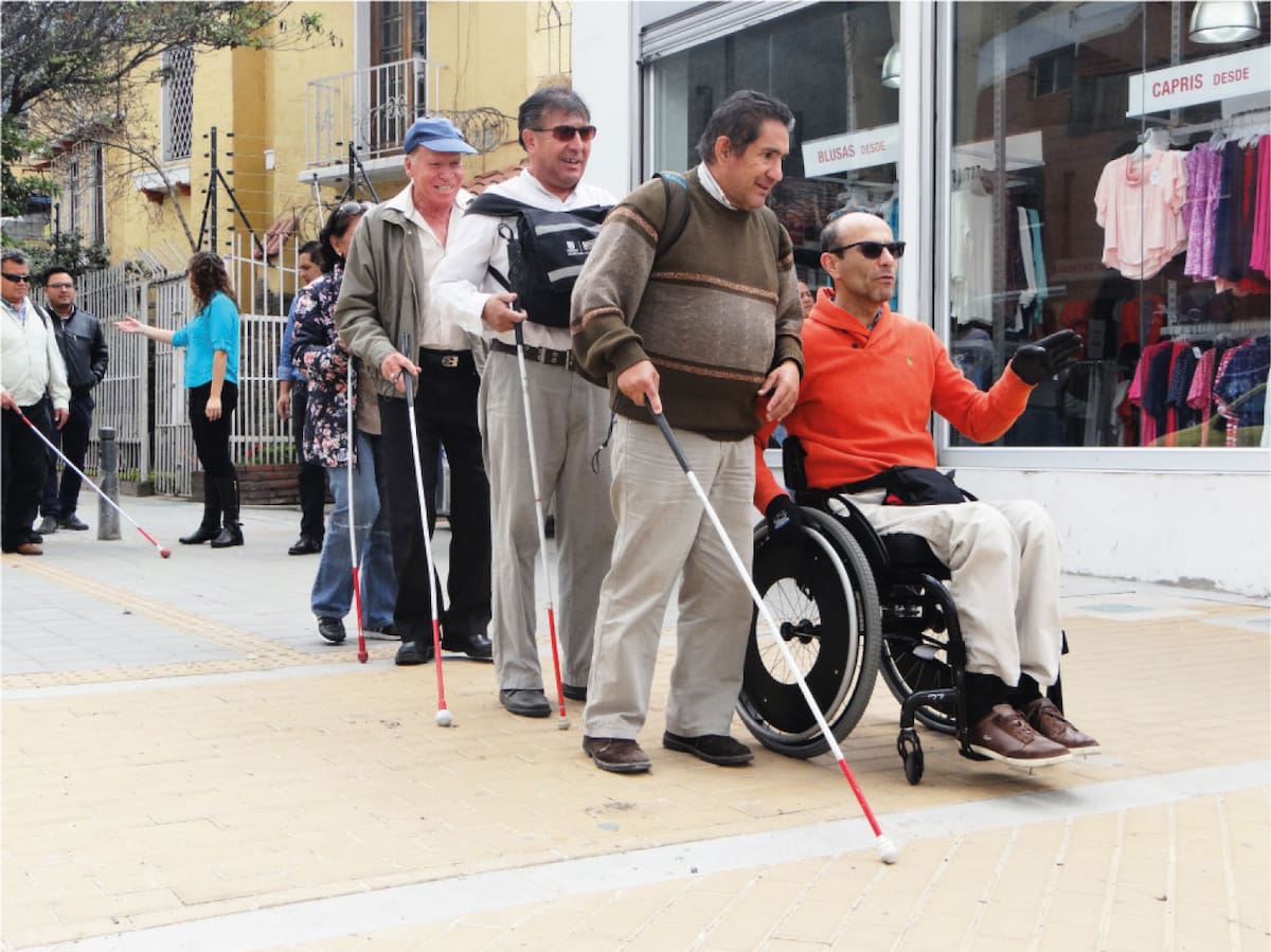 Contratación pública exigirá inclusión de personas con discapacidad. // Foto: Colprensa.