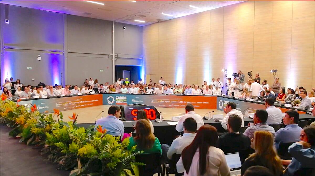 Muchos invitados y expositores estuvieron en el conversatorio Caribe Potencia Energética, organizado por el Grupo Prisa Media.//Cortesía.