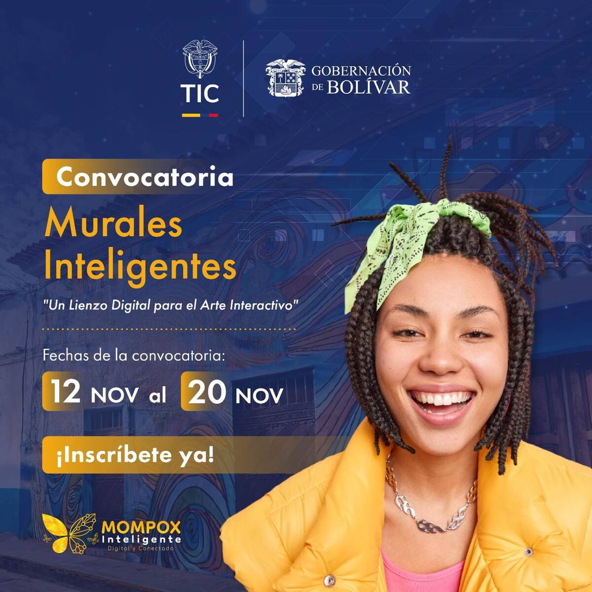 Convocatoria Murales Inteligentes. // Imagen cortesía.