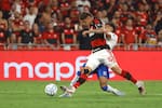 Video: vital asistencia de Jorge Carrascal en el triunfo de Flamengo